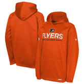 NHL Philadelphia Flyers Fanatics Youth Authentic Pro Rink Raglan Hoodie