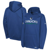 NHL Vancouver Canucks Fanatics Youth Authentic Pro Rink Raglan Hoodie