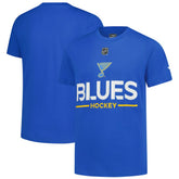 NHL St. Louis Blues Fanatics Youth Authentic Pro Wordmark T-Shirt
