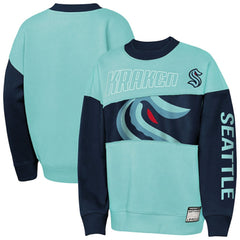 NHL Seattle Kraken Outerstuff Youth Impact Player Sweatshirt
