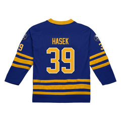 NHL Dominik Hasek Buffalo Sabres Mitchell & Ness 1995-96 Power Play Jersey
