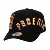 Mitchell & Ness Phoenix Suns Busted Logo Wordmark Wrap-Around Pro Pinch Adjustable Hat