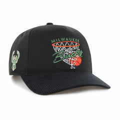 47 brand Milwaukee Bucks '47 Nothing But Net Hitch Adjustable Hat