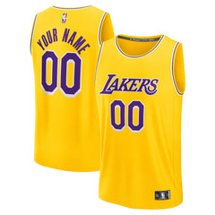 Fanatics Los Angeles Lakers Youth Custom Fastbreak Jersey
