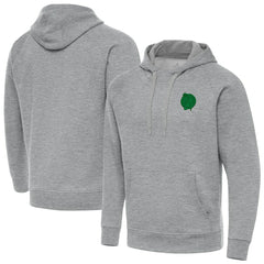 Boston Celtics Antigua St. Patrick's Day Victory Raglan Pullover Hoodie