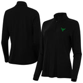 Chicago Bulls Antigua Women's St. Patrick's Day Intent Quarter-Zip Top