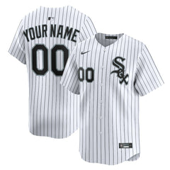 White Chicago White Sox Nike Home Limited Custom Jersey