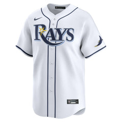White Tampa Bay Rays Nike Home Limited Custom Jersey