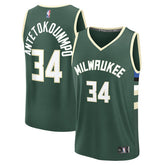 Fanatics Giannis Antetokounmpo Milwaukee Bucks Fast Break Replica Player Jersey