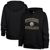 '47 Women's Clarity Naomi Hoodie - Pittsburgh Steelers Hoodies