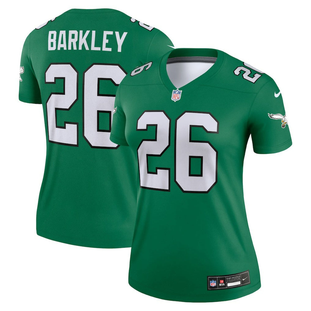 Saquon Barkley Women's Legend Player Performance Top - Philadelphia Eagles Tops