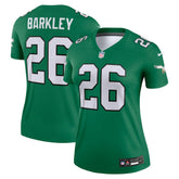 Saquon Barkley Women's Legend Player Performance Top - Philadelphia Eagles Tops
