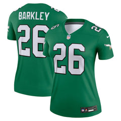 Saquon Barkley Women's Legend Player Performance Top - Philadelphia Eagles Tops