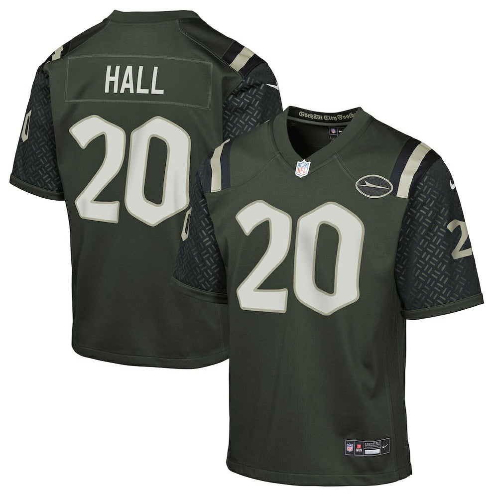 Breece Hall Youth 2025 Rivalries Collection Game Jersey - New York Jets Jerseys