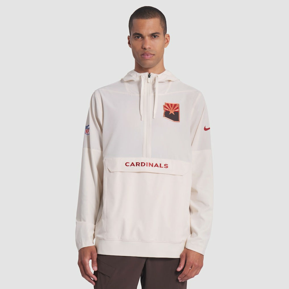 2025 Rivalries Collection Sideline Anorak Half-Zip Hoodie Jacket - Arizona Cardinals Hoodies