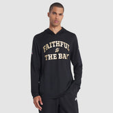 2025 Rivalries Collection Sideline Dri-FIT Long Sleeve Hoodie T-Shirt - San Francisco 49ers Hoodies