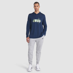 2025 Rivalries Collection Sideline Dri-FIT Long Sleeve Hoodie T-Shirt - Seattle Seahawks Hoodies