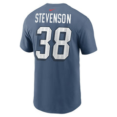 Rhamondre Stevenson 2025 Rivalries Collection Player Name & Number T-Shirt - New England Patriots T-shirts