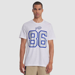 Dalton Kincaid 2025 Rivalries Collection Player Name & Number T-Shirt - Buffalo Bills T-shirts