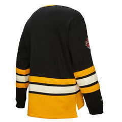 NHL Boston Bruins Heritage Lace-Up Pullover Sweatshirt