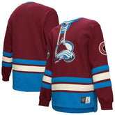 NHL Colorado Avalanche Heritage Lace-Up Pullover Sweatshirt