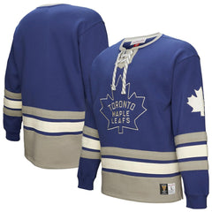 NHL Toronto Maple Leafs Heritage Lace-Up Pullover Sweatshirt