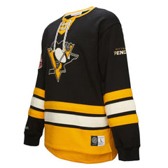 NHL Pittsburgh Penguins Heritage Lace-Up Pullover Sweatshirt