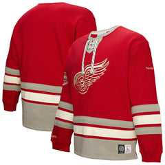 NHL Detroit Red Wings Heritage Lace-Up Pullover Sweatshirt