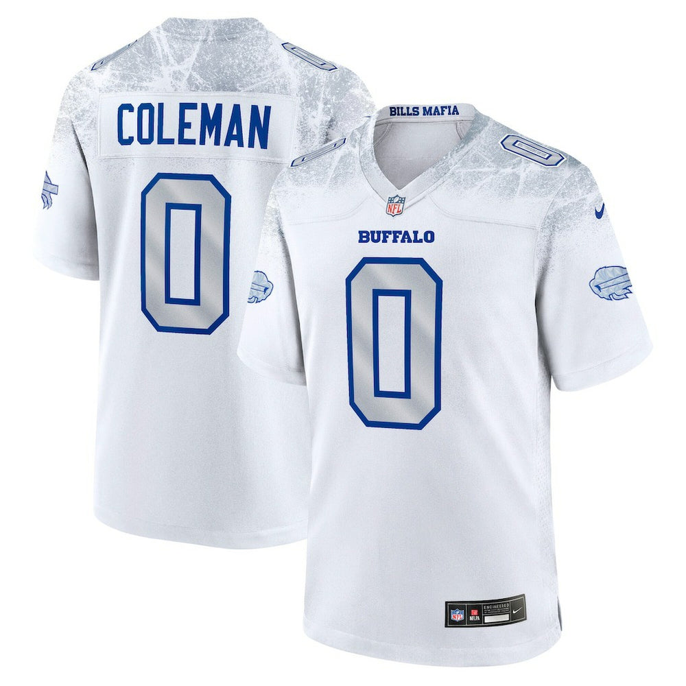 Keon Coleman 2025 Rivalries Collection Game Jersey - Buffalo Bills Jerseys