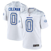 Keon Coleman 2025 Rivalries Collection Game Jersey - Buffalo Bills Jerseys