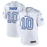 Khalil Shakir 2025 Rivalries Collection Game Jersey - Buffalo Bills Jerseys