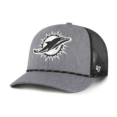 '47 Carbon Rope Trucker Adjustable Hat - Miami Dolphins Hats