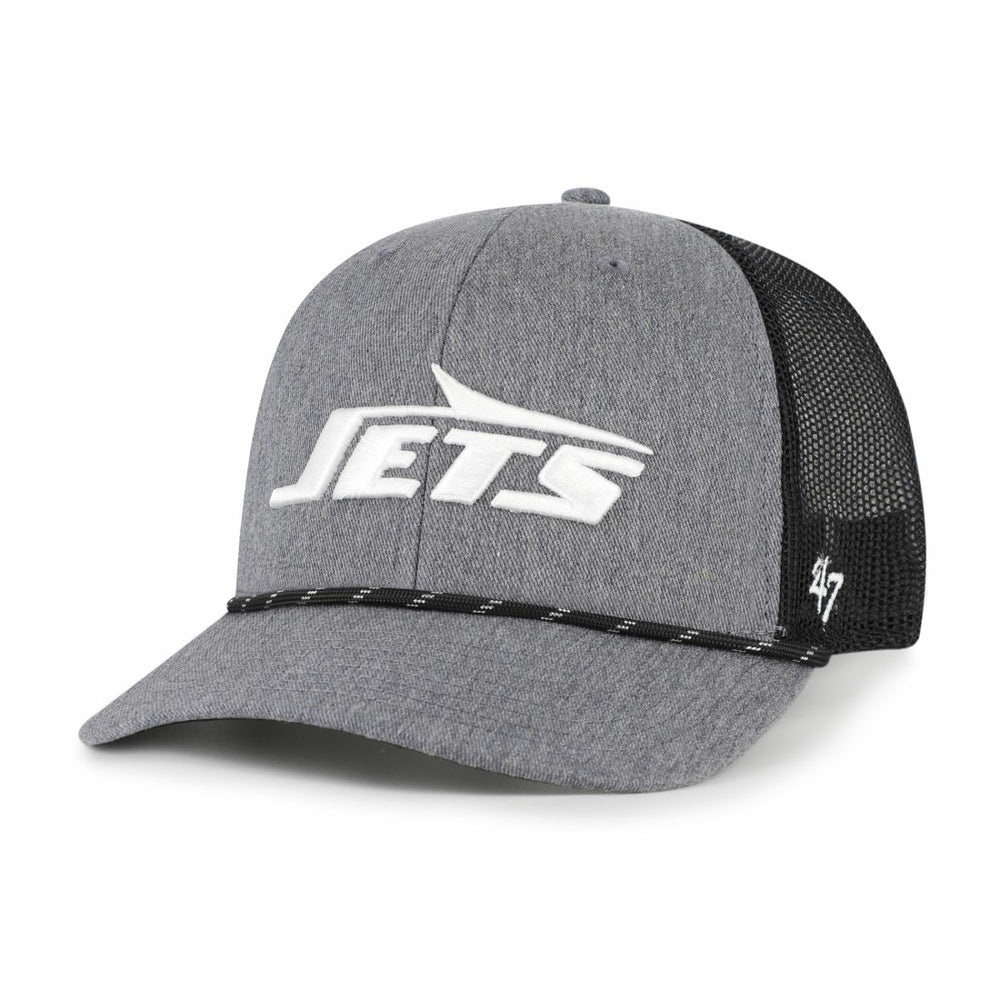 '47 Carbon Rope Trucker Adjustable Hat - New York Jets Hats