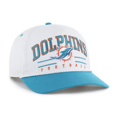 '47 Roscoe Two-Toned Hitch Adjustable Hat - Miami Dolphins Hats