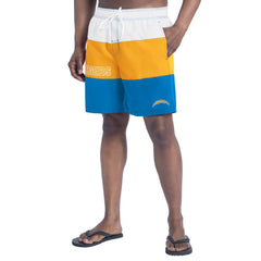G-III Sports by Carl Banks Sunrise Volley Swim Shorts - Los Angeles Chargers Shorts