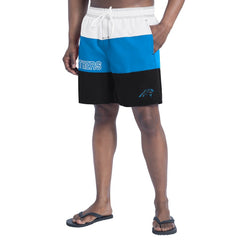 G-III Sports by Carl Banks Sunrise Volley Swim Shorts - Carolina Panthers Shorts