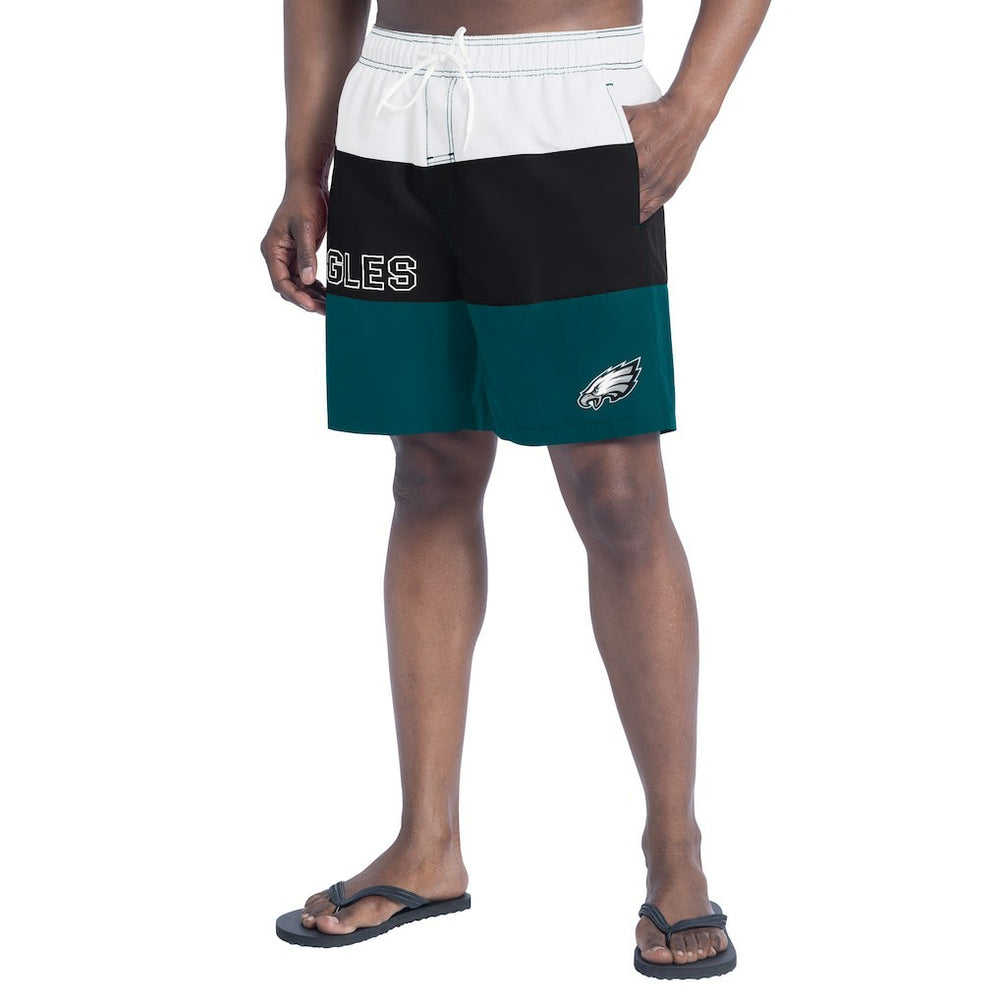 G-III Sports by Carl Banks Sunrise Volley Swim Shorts - Philadelphia Eagles Shorts