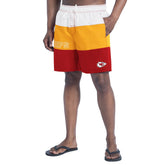G-III Sports by Carl Banks Sunrise Volley Swim Shorts - Kansas City Chiefs Shorts