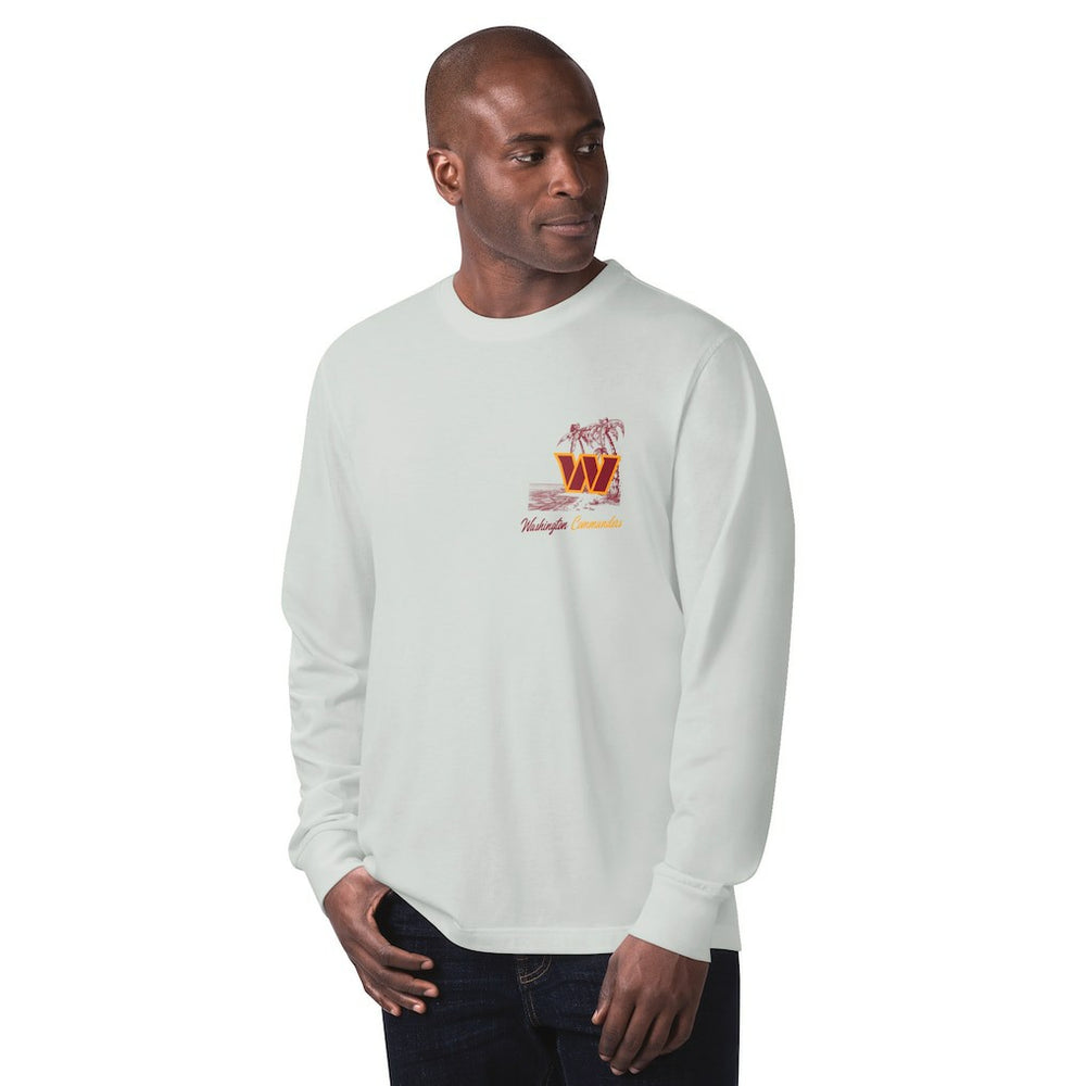 Margaritaville It's Five O'Clock Somewhere Long Sleeve T-Shirt - Washington Commanders T-shirts
