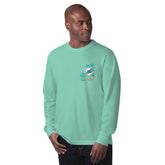Margaritaville It's Five O'Clock Somewhere Long Sleeve T-Shirt - Miami Dolphins T-shirts
