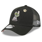 Black Chicago White Sox New Era 2025 Big League Chew A-Frame 9FORTY Adjustable Trucker Hat