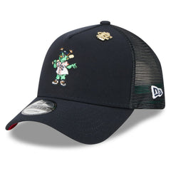 Navy Houston Astros New Era 2025 Big League Chew A-Frame 9FORTY Adjustable Trucker Hat