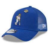 Royal Kansas City Royals New Era 2025 Big League Chew A-Frame 9FORTY Adjustable Trucker Hat