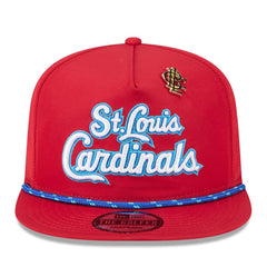 Red St. Louis Cardinals New Era 2025 Big League Chew Golfer Snapback Hat