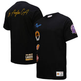 Los Angeles Lakers Black Out Collection Vintage Premium T-Shirt