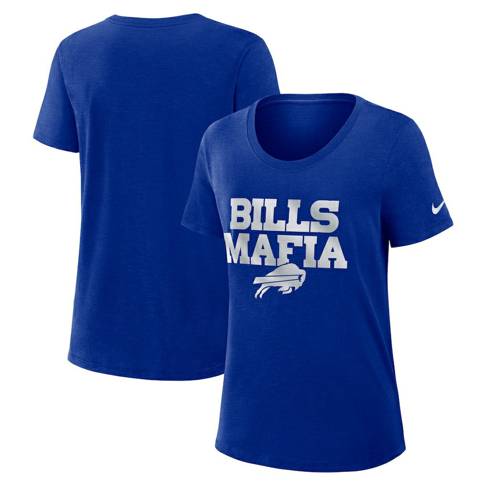 Women's 2025 Rivalries Collection Slub Dri-FIT T-Shirt - Buffalo Bills T-shirts
