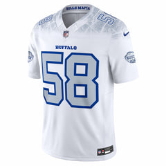 Matt Milano 2025 Rivalries Collection Limited Jersey - Buffalo Bills Jerseys