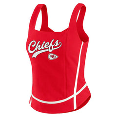 WEAR by Erin Andrews Women's Square Neck Tank Top - Kansas City Chiefs Tops