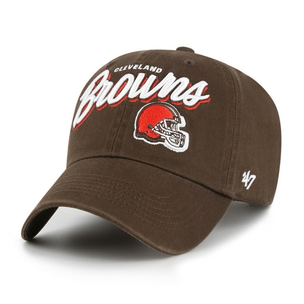 '47 Women's Ariana Clean Up Adjustable Hat - Cleveland Browns Hats