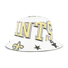 '47 Women's Energize Bucket Hat - New Orleans Saints Hats